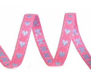 Webband - Herzen Breite 10 mm